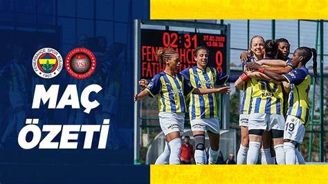 Fenerbahçe fatih vatan spor